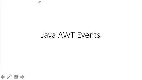 Java AWT event classes—4