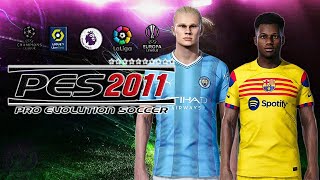 PES 2011 MOD EFOOTBALL PES 2023 Android Offline Lite [100MB Best Graphics New Update Kits & Transfer