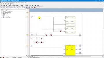 FATEK PLC WINPROLADDER [ ONE CYCLE CONTINUOUS POSITION CONTROL ] PROGRAMMING