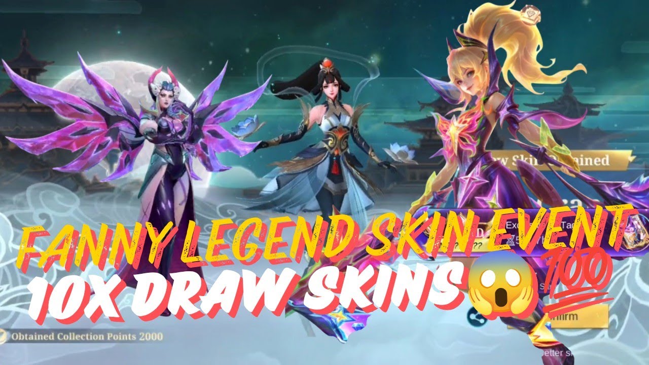 10x DRAW IN FANNY LEGEND EVENT INSANE 😱GOT EPIC SKIN OR SCAM! (Eid ...