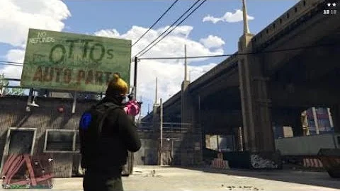 GTA V Tryhard on oppressor tried to grief