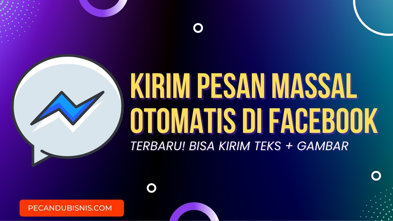 CARA KIRIM BANYAK PESAN MASSAL DI FACEBOOK SECARA OTOMATIS DAN MUDAH