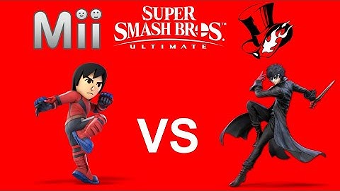 Mii Fighters - Brawler vs Joker