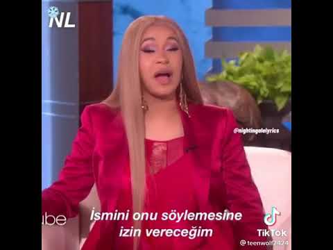 Ellen cardi b'nin kızının ismi ne diye soruyor😂😂