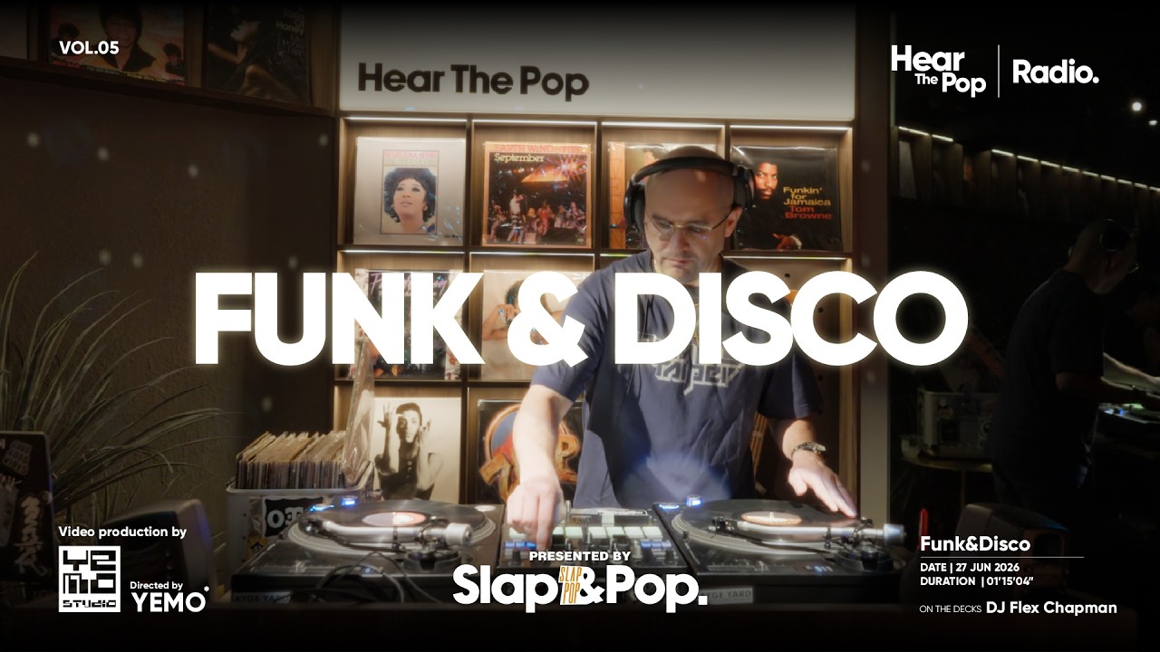 Assista a Funk&Disco Vinyl Mix | Hear the Pop Radio | DJ Flex Chapman | By Slap&Pop at Tapei, Taiwan no YouTube Assista a Funk&Disco Vinyl Mix | Hear the Pop Radio | DJ Flex Chapman | By Slap&Pop at Tapei, Taiwan no YouTube