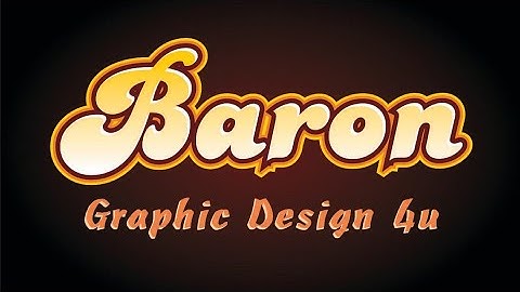 How to create/make double outline text effect in CorelDraw | Beginner