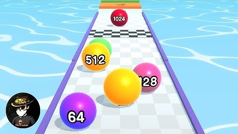 Balls 2048 - Gameplay walkthrough Part 6 Game Level 39 - 44 Android,IOS