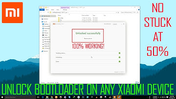 Bootloader Stuck at 50% ? How To Unlock Bootloader In Any Xiaomi Phone (Redmi 3S,Redmi Note 3)