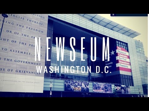 Vídeo: Visitant el Newseum de Washington, DC