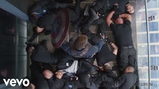 Uzi -  krvn  |  captain America  ( fight in the elevator )