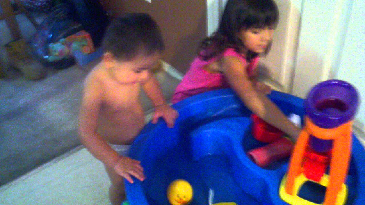 Baby Autism Sensory Water Play Good For ABA Breaks YouTube