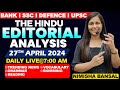 Editorial analysis  27th april 2024  vocab grammar reading skimming  nimisha bansal