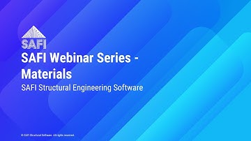 SAFI Webinar Series - Materials