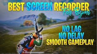 Best No Lag Screen Recorder For Bgmi Android | How To Record Bgmi Pubg Gameplay Without Lag screenshot 3