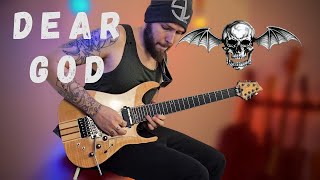 Avenged Sevenfold - Dear God Electric Guitar Cover By Simon Lund