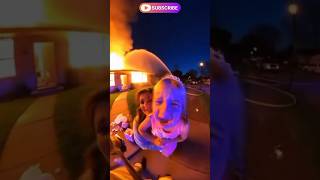 Firefighter Saves Puppy From Burning House on Girl's 7th Birthday 🔥 Miracle Rescue