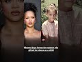 Rihanna buys house for teacher who gifted her shoes as a child. #Rihanna #Gratitude #Inspiration