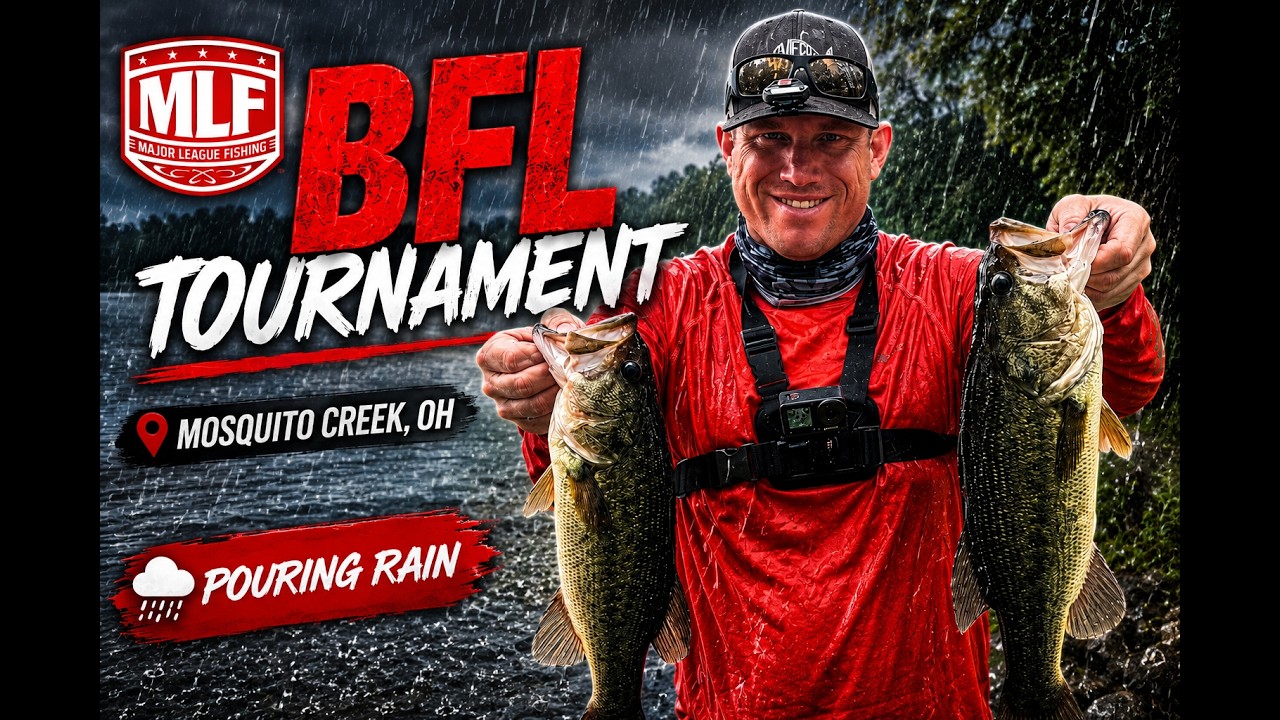 Mosquito Creek Lake, OH MLF BFL Tournament 6/14/25 | Fishing In A Monsoon