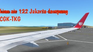 JT-122 JAKARTA LAMPUNG CGK-TKG