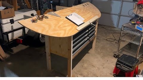 Custom Drawing Drafting Table Work Bench