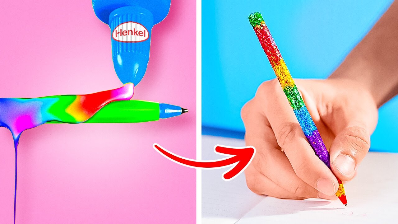 CUTE EPOXY RESIN AND 3D PEN JEWELRY || Homemade Ideas by 123GO!