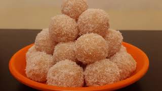 Coconut Laddu | తెలుగు లో | ఎంతో రుచికరమైన లడ్డూ | kitchens for food lovers