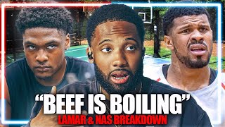 “You Acting like a FEMALE!” The Nas and Lamar BEEF has Reached is BOILING Point! *B Ellis Breakdown*