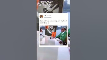 Shannon Sharpe accidentally calls Stephen A. Smith “Skip”