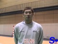 ハンドボール2008北京オリンピックアジア予選　日本代表　坪根敏宏（湧永製薬）