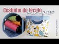 Diy - Como fazer um CESTO DE TECIDO com alça - Passo a Passo Costura Criativa - Retalhos Encantados!