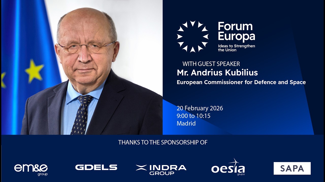 NEF Online with Mr. Andrius Kubilius, European Commissioner for Defence and Space