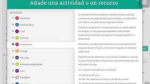 AULES Añadir/crear cuestionarios