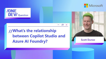 What is the relationship between Copilot Studio and Azure AI Foundry?
