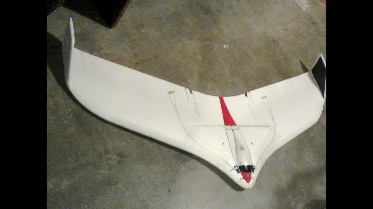 Glider Multiplex Xeno, test flight. My conception without plastic parts.