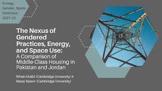 The Nexus of Gendered Practices, Energy, and Space Use