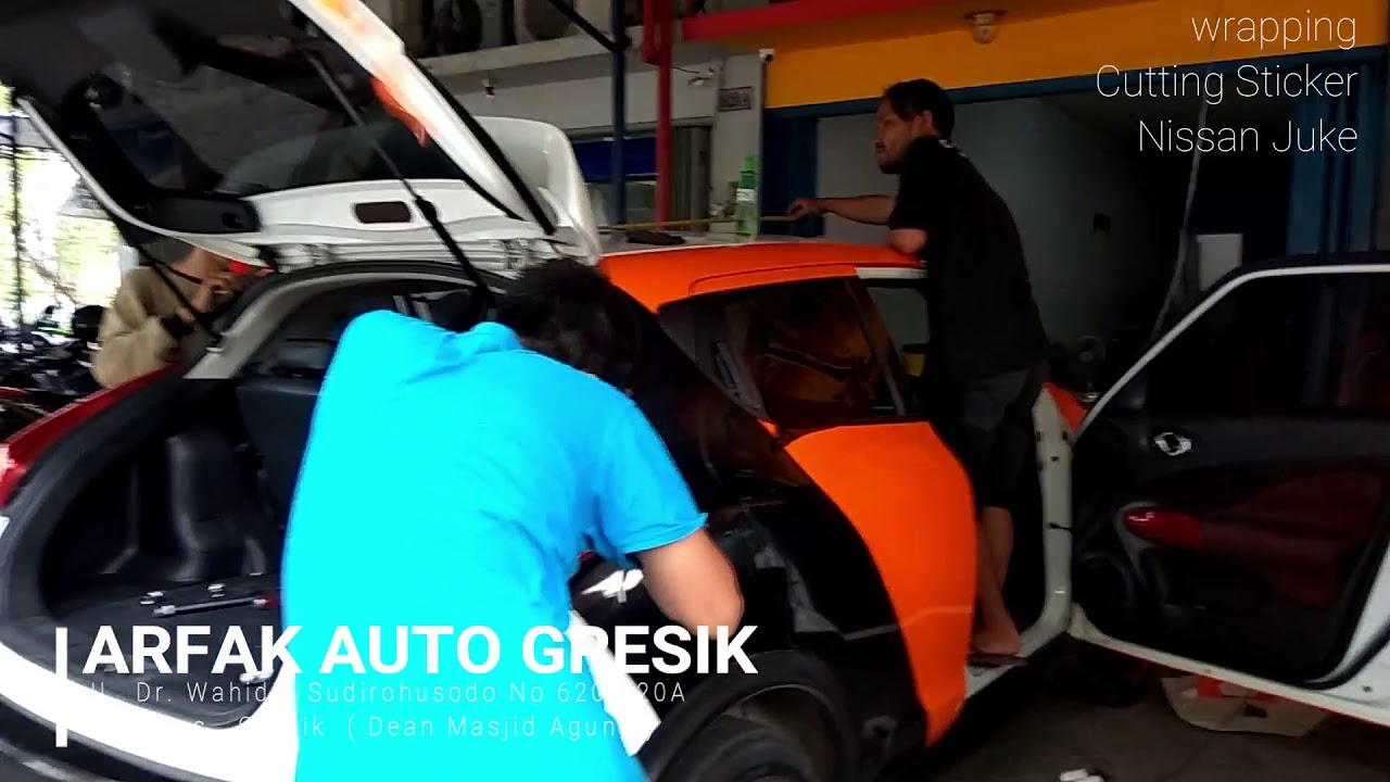 WRAPPING GRESIK NISSAN JUKE ARFAK AUTO GRESIK YouTube