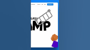 Lego-inspired landing page made with #Spline and #Webflow 🤩 #webdesign #3d #web #3dwebsite #ui #ux