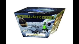 INTERGALACTIC KEGGAR - 500G CAKE - PLANET X FIREWORKS