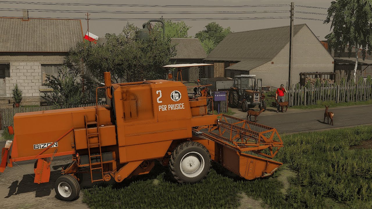 Złote Łany - Żniwny wyścig - kosimy największe pole w jeden dzień. Dziadek wiezie rzepak na sprzedaż