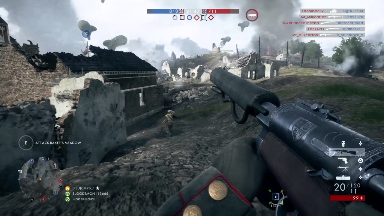 Battlefield 1 Spring Update No Damage Glitch