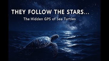 "Sea Turtles Navigate by Stars 🌌 | The Hidden Cosmic GPS Beneath the Waves"