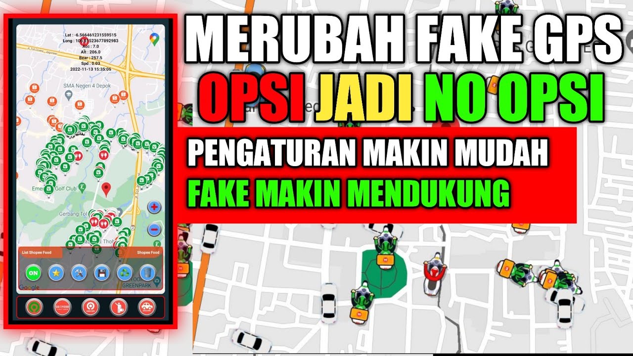 cara merubah fake gps opsi jadi no opsi
