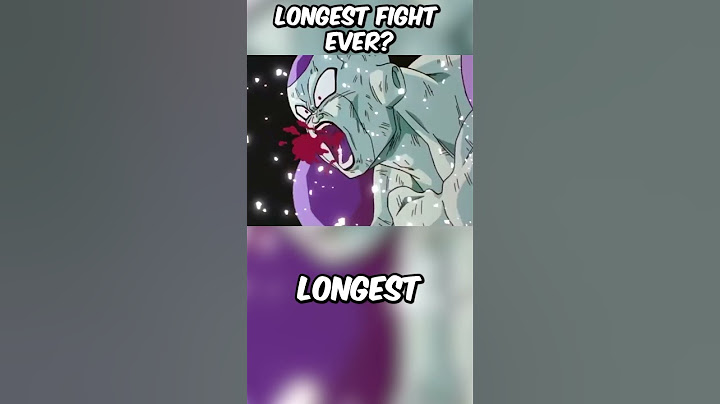 Goku vs Frieza was the Longest Fight  | DBZ #shorts | DBZ #shorts
