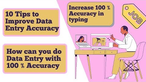 #DataEntryOperator Training Tips-How to Improve Data Entry 100% Accuracy |Very Fast Data Entry Trick