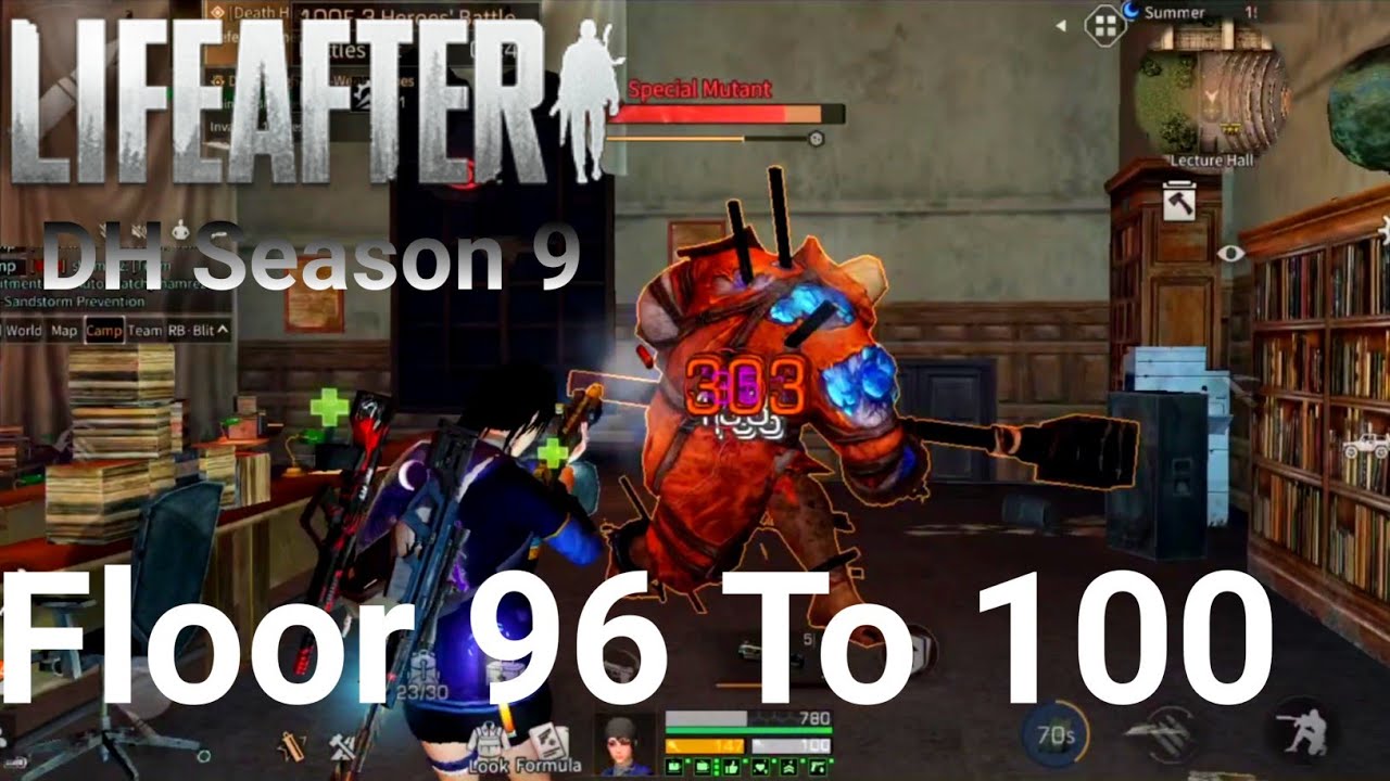 Death High Floor 96 To 100 | Lifeafter Dh Season 9 Gameplay