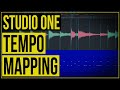 Studio One - Make the click track play in time with YOU! (Temp Mapping and Audio Bend)