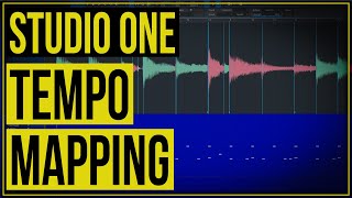 Studio One - Make the click track play in time with YOU! (Temp Mapping and Audio Bend)