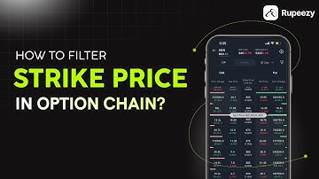 Filter Strike Price in Option Chain | Rupeezy Official | Trading and Investing App
