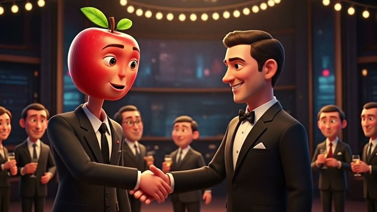 Pixar-Style Apple CEO 🍏 | 3D AI Animation 🎬⌨️ You Can’t Miss!
