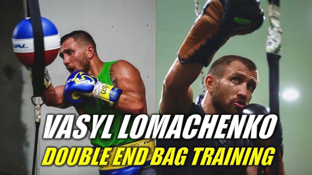 Vasyl Lomachenko Double End Bag Training - YouTube